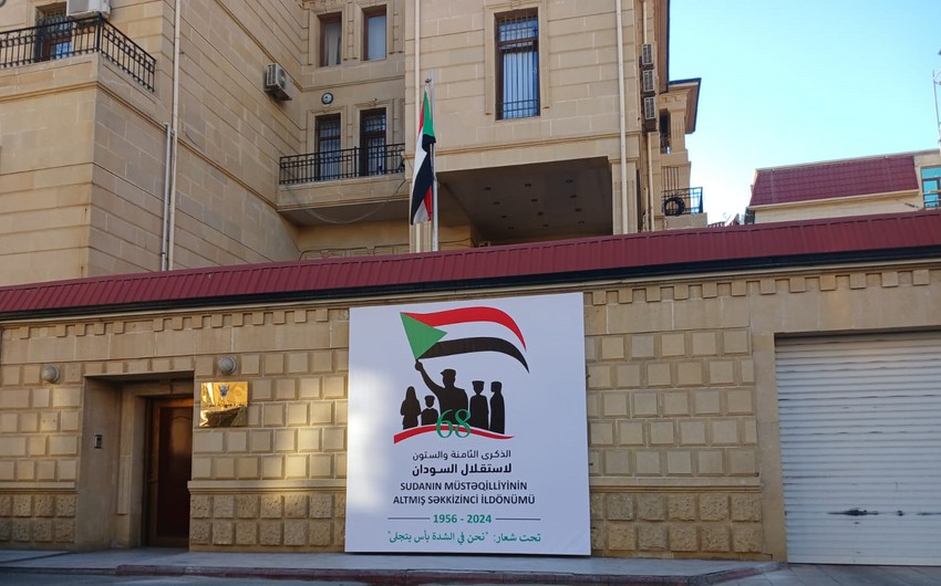 Bakıda Sudanın müstəqilliyinin 68-ci ildönümünü qeyd olundu