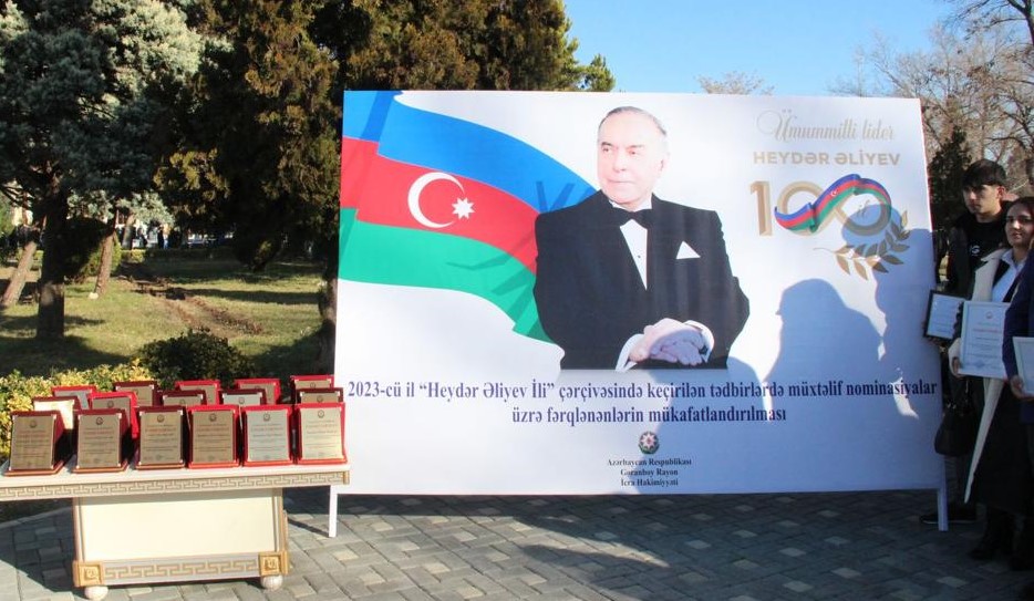 Goranboyda “Heydər Əliyev ili” çərçivəsində bayram tədbiri keçirildi - FOTOLAR