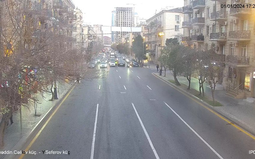 Paytaxtın bir küçəsində hərəkətə məhdudiyyət qoyuldu