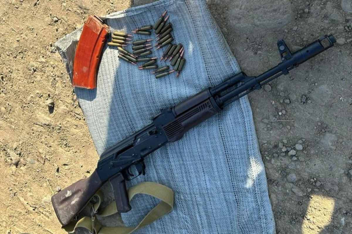 Gəncə sakinindən avtomat götürüldü