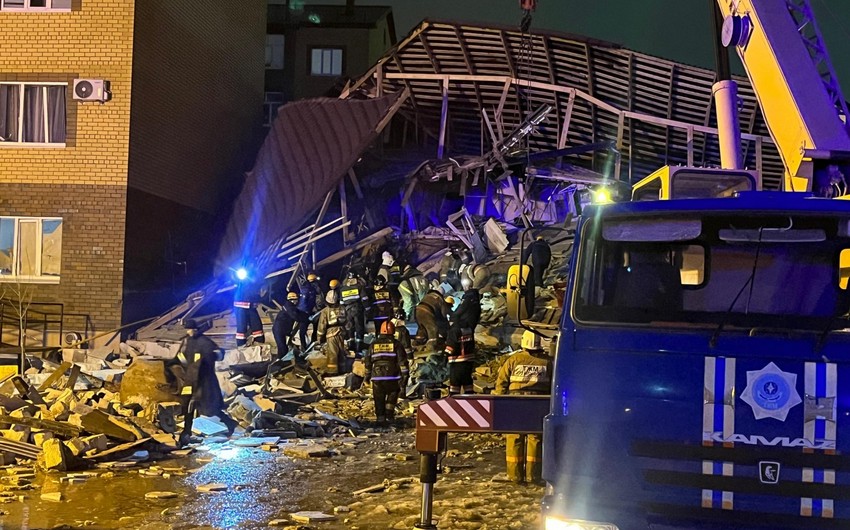 Qazaxıstanda güclü partlayış - Ölən və yaralılar var