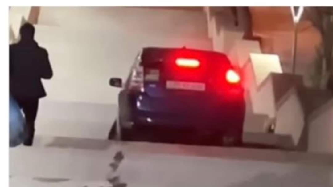 Piyada keçidində 