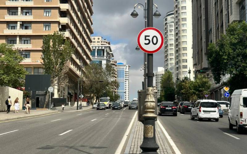 Bakıda sürət həddi endiriləcək küçələrin SİYAHISI