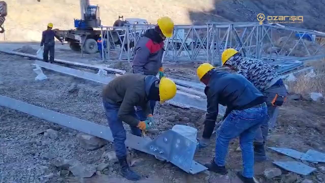 Kəlbəcər və Laçında enerji infrastrukturu yenidən qurulur - VİDEO