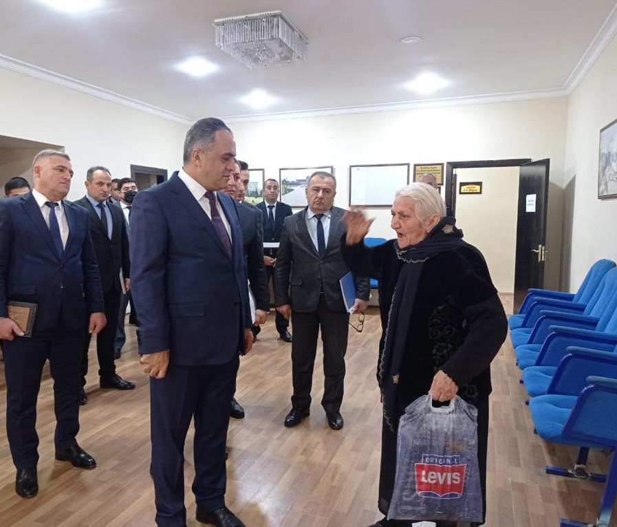 Goranboy rayon İcra Hakimiyyətində vətəndaşların növbəti qəbulu keçirilib