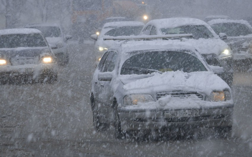 Bakıya və rayonlara qar yağacaq - Temperatur 8 dərəcə enəcək