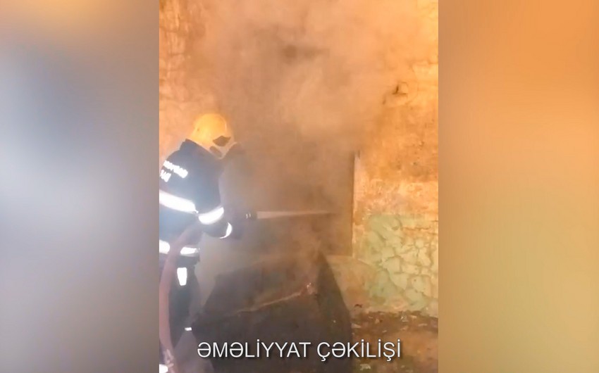 Bakıda YANĞIN