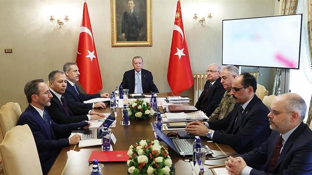 Vacib toplantı: Ərdoğan komandasına tapşırıqlar verdi