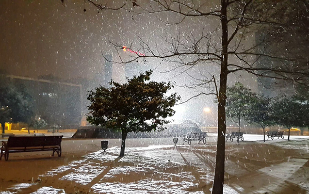 Bakıda temperatur 0 dərəcəyə yaxın olub 