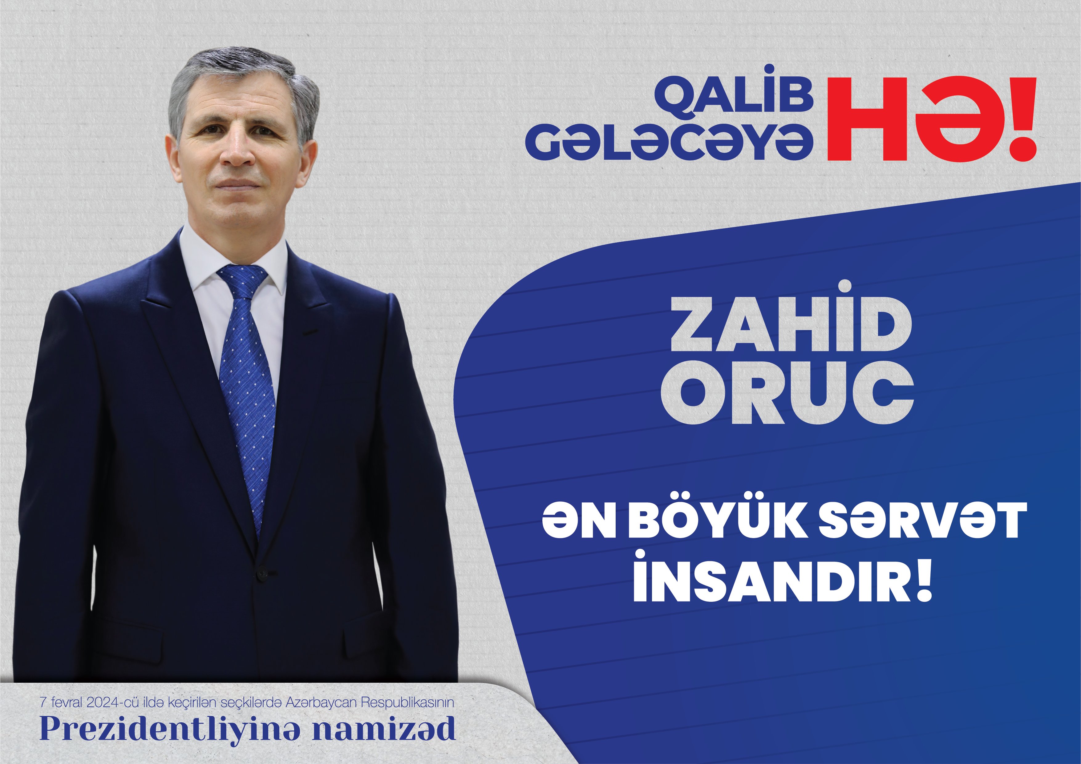 Zahid Oruc seçkiqabağı təşviqata start verdi