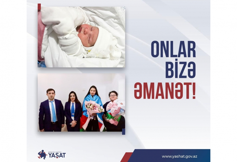Şəhidin yeni doğulmuş körpəsinin hesabına pul köçürüldü