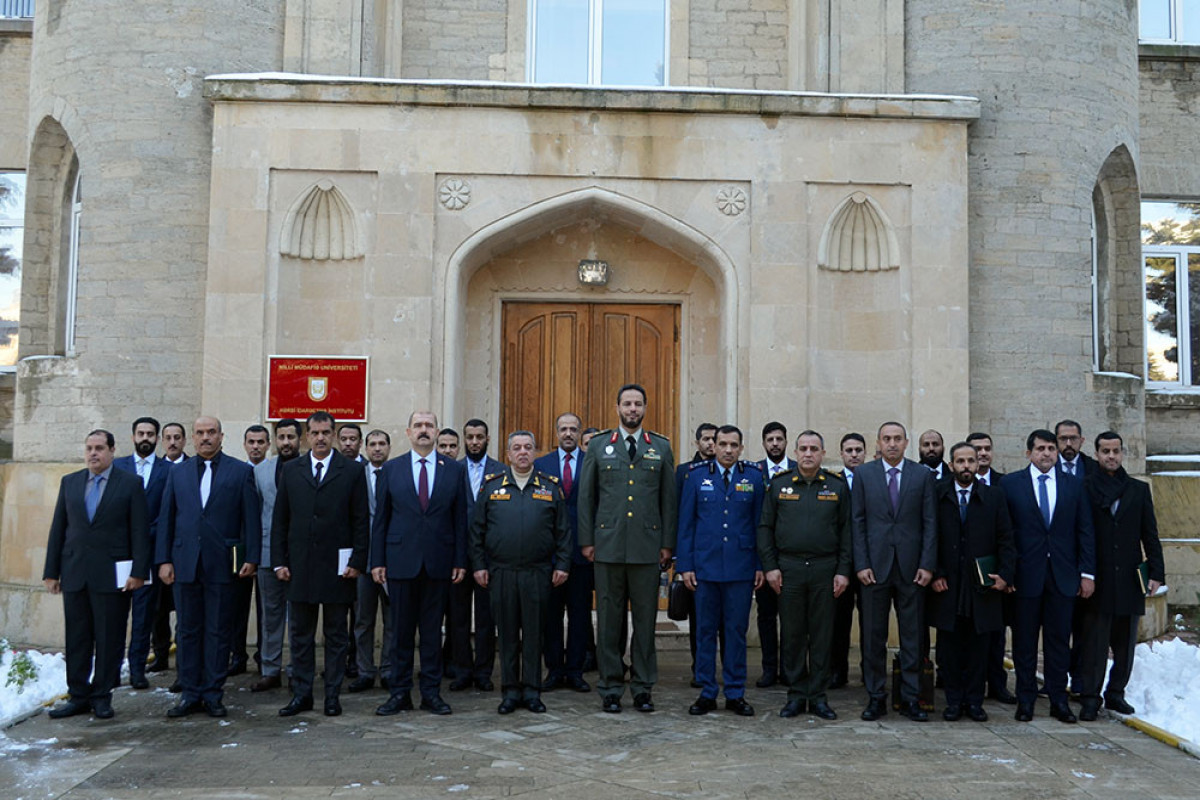 Krallıq nümayəndələri Milli Müdafiə Universitetində - FOTO
