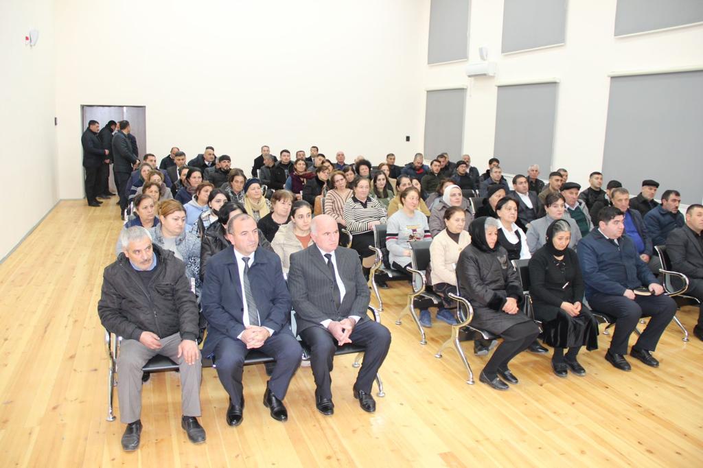 Goranboyun Qaraçinar kəndində səyyar qəbul keçirildi - FOTO