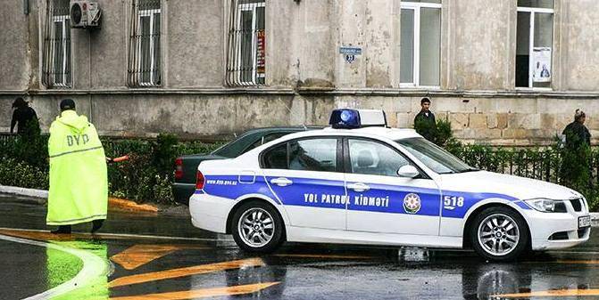 Yol polisi faktiki hava şəraiti ilə bağlı müraciət etdi