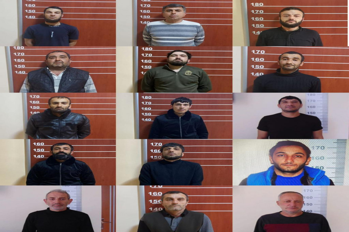 Polis Samuxda əməliyyat keçirdi - 15 nəfər saxlanıldı
