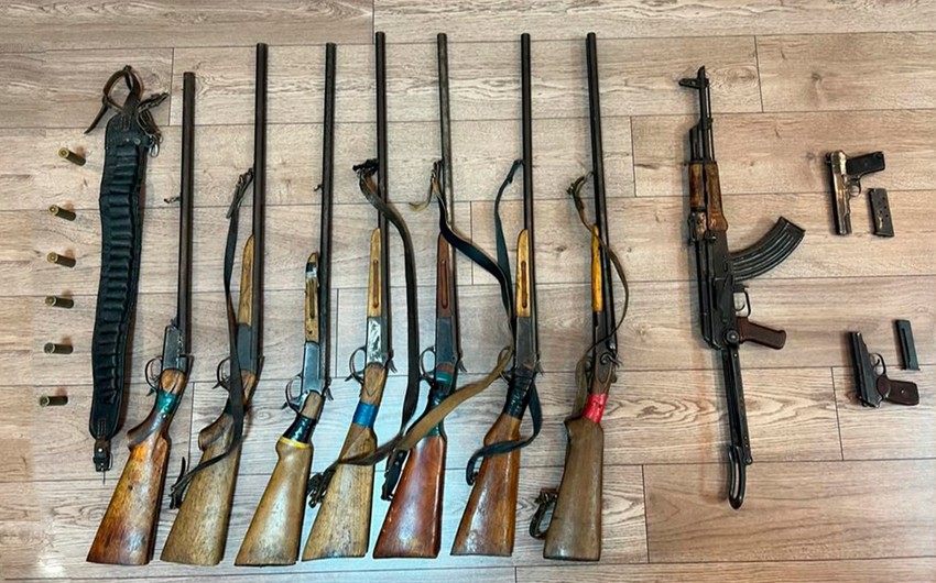 Bakıda əməliyyat: 20 silah götürüldü