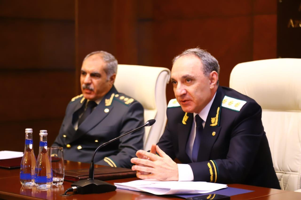 Hərbi Prokurorluqda kollegiya iclası keçirildi