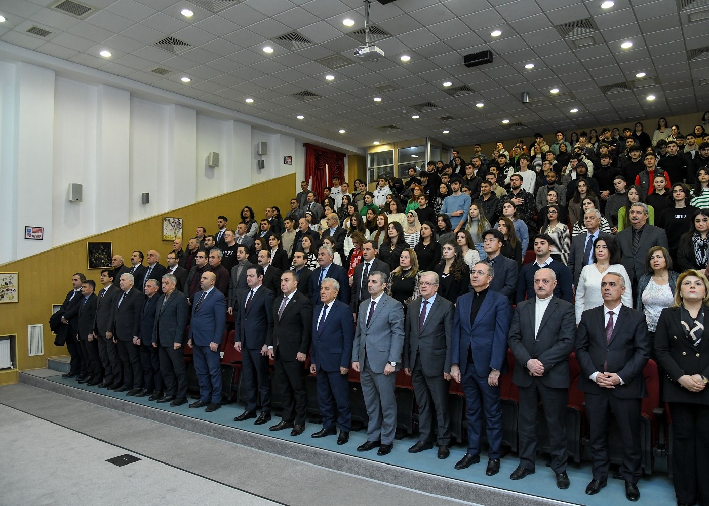 BMU-da 20 Yanvar faciəsinin qurbanları anıldı - FOTOLAR