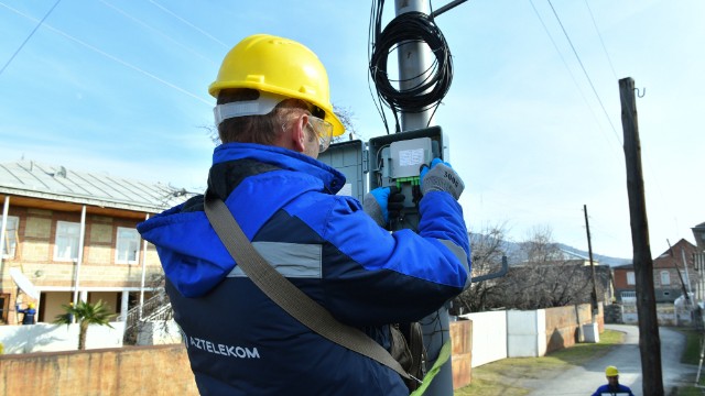“Aztelekom” Balakən rayonunu internetlə təmin edir - FOTOLAR