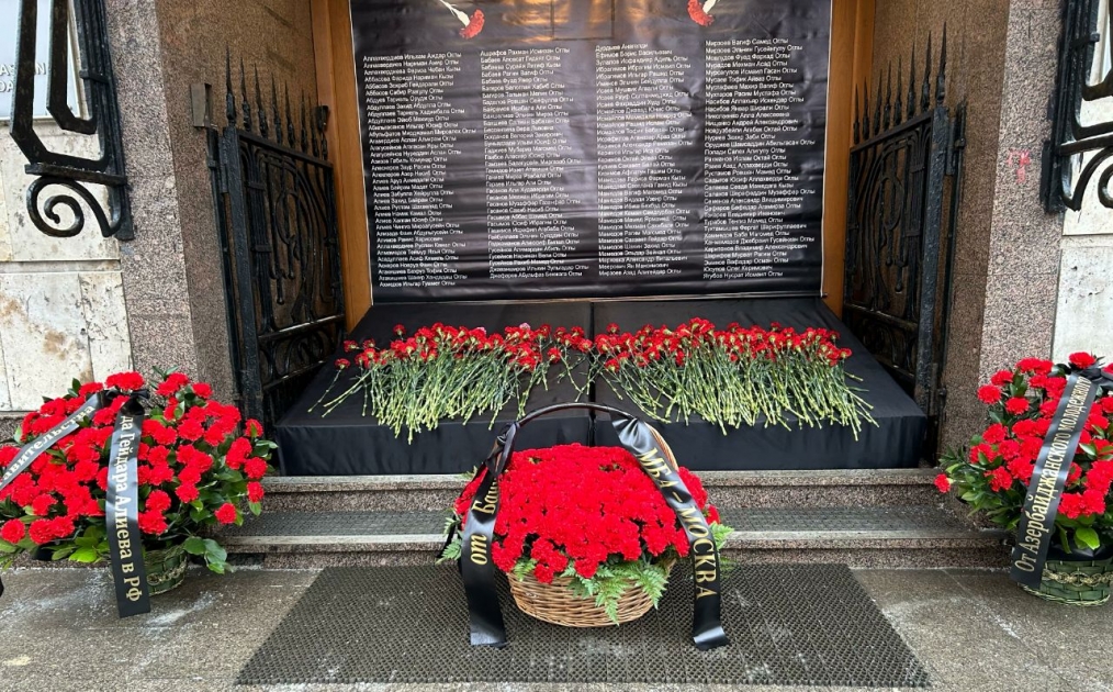 Şəhidlərimiz Moskvada da yad edildi