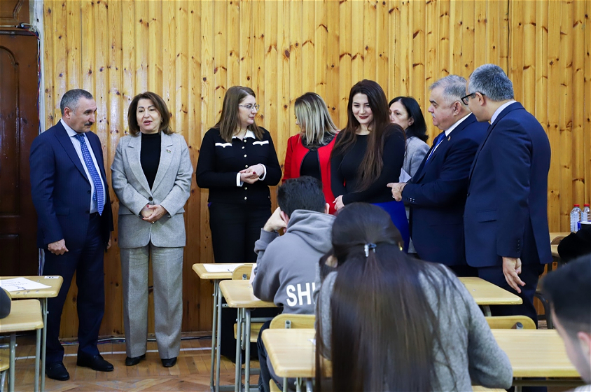 ADU-da imtahan sessiyasını izləmək üçün mediatur təşkil olundu - FOTO