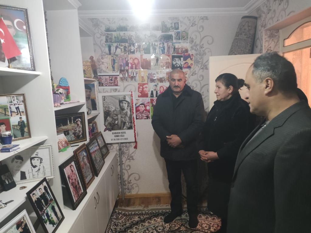 İcra başçısı şəhid ailəsinin sosial qayğıları ilə maraqlandı