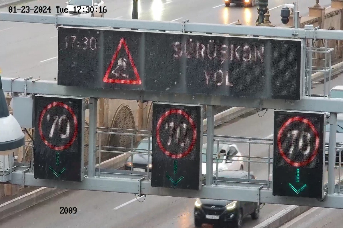 Küləkli və qarlı hava ilə əlaqədar sürücülərə müraciət 