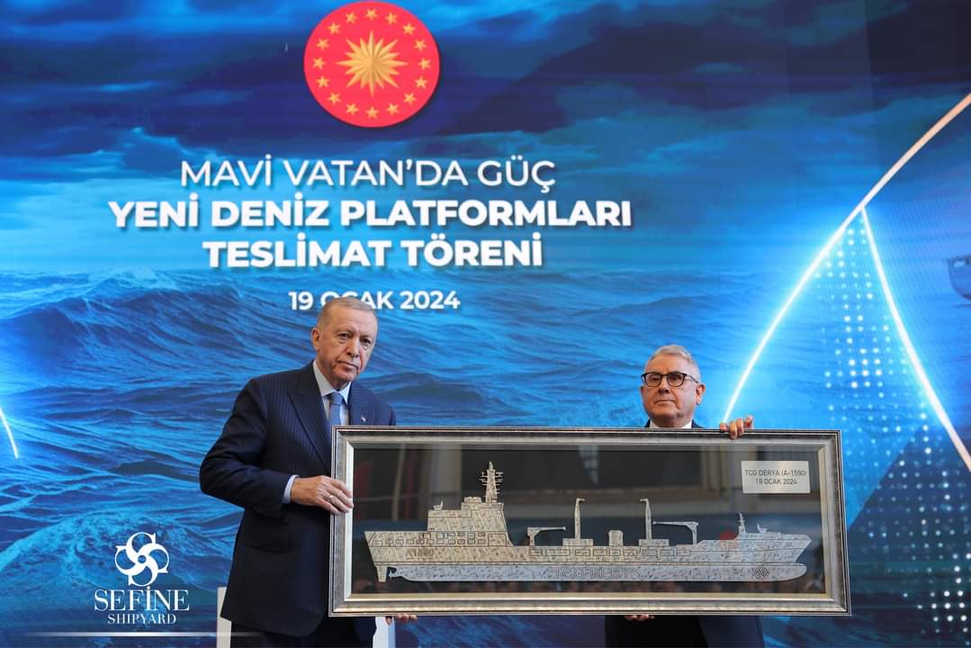 Türkiyə donanmasının yeni insansız gəmisi - FOTO