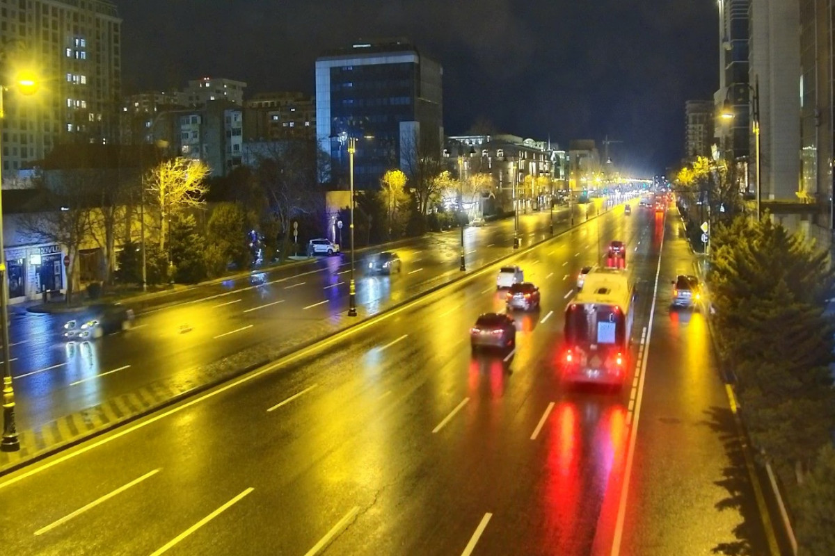 Paytaxt yollarında son vəziyyət - FOTO