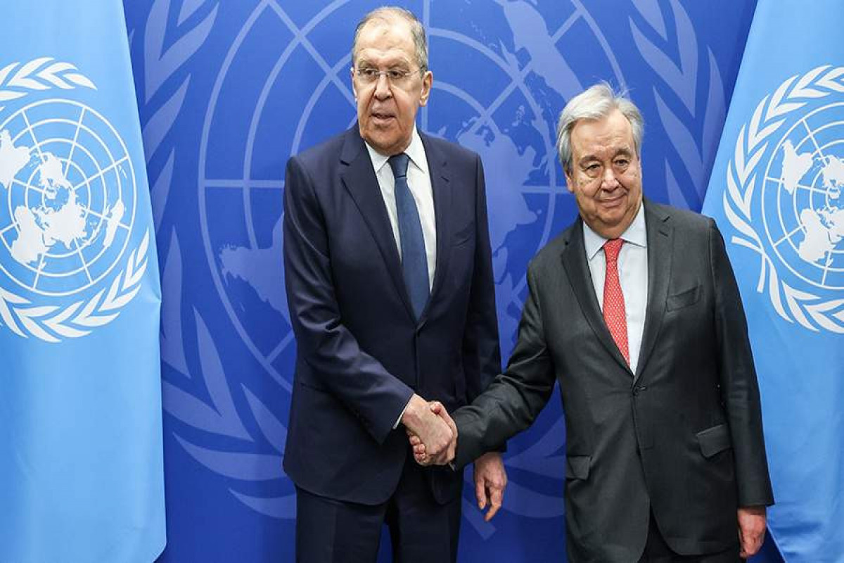 Lavrov Quterreşlə görüşüb