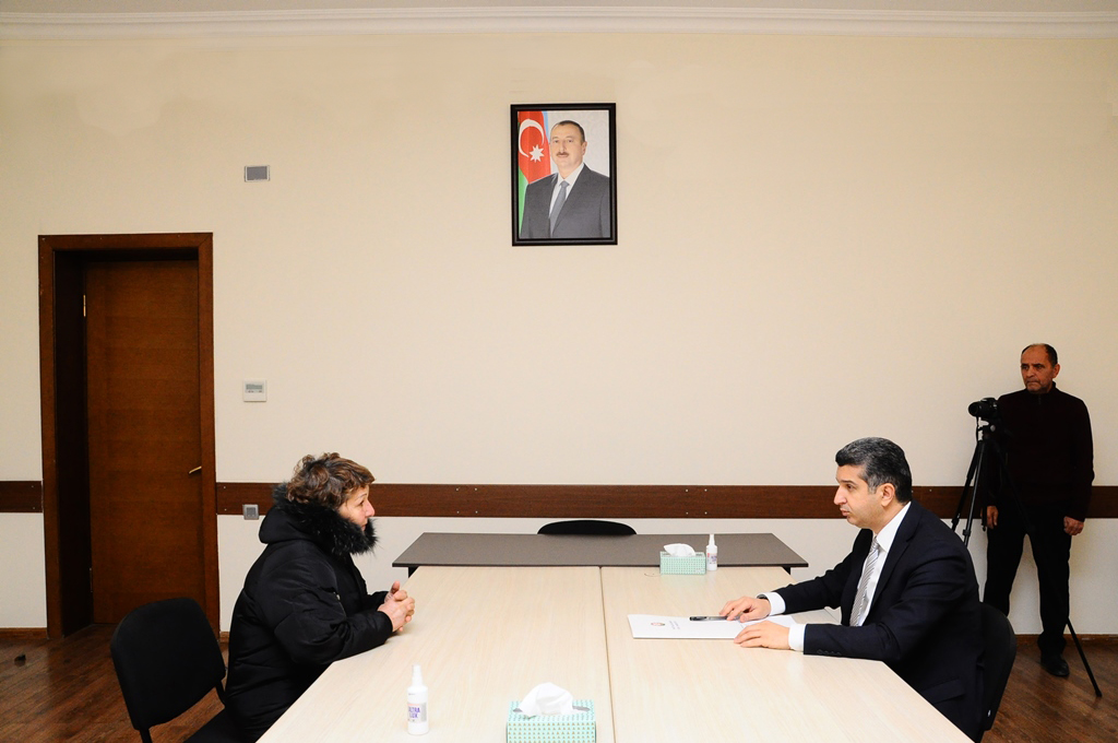 Naftalanda növbəti vətəndaş qəbulu keçirilib - FOTO