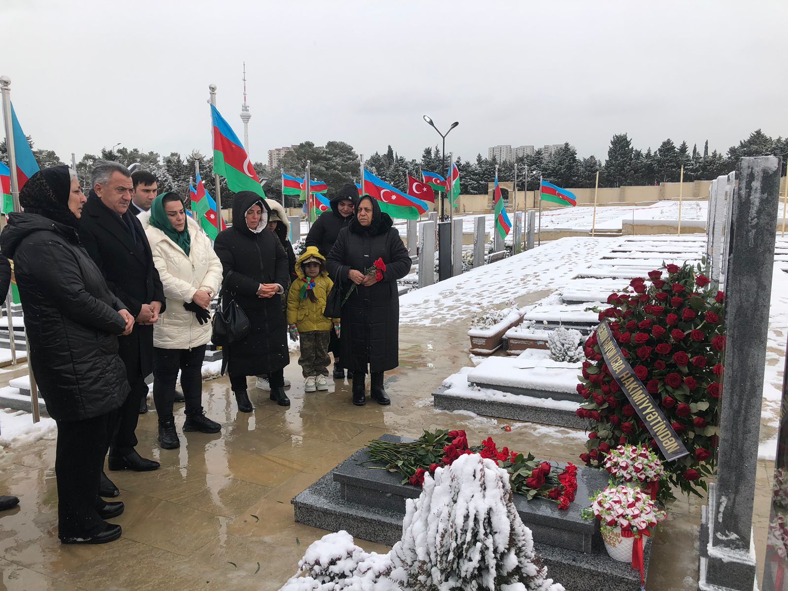 Şəhid Vüqar Eyvazov doğum günündə yad edildi - FOTO