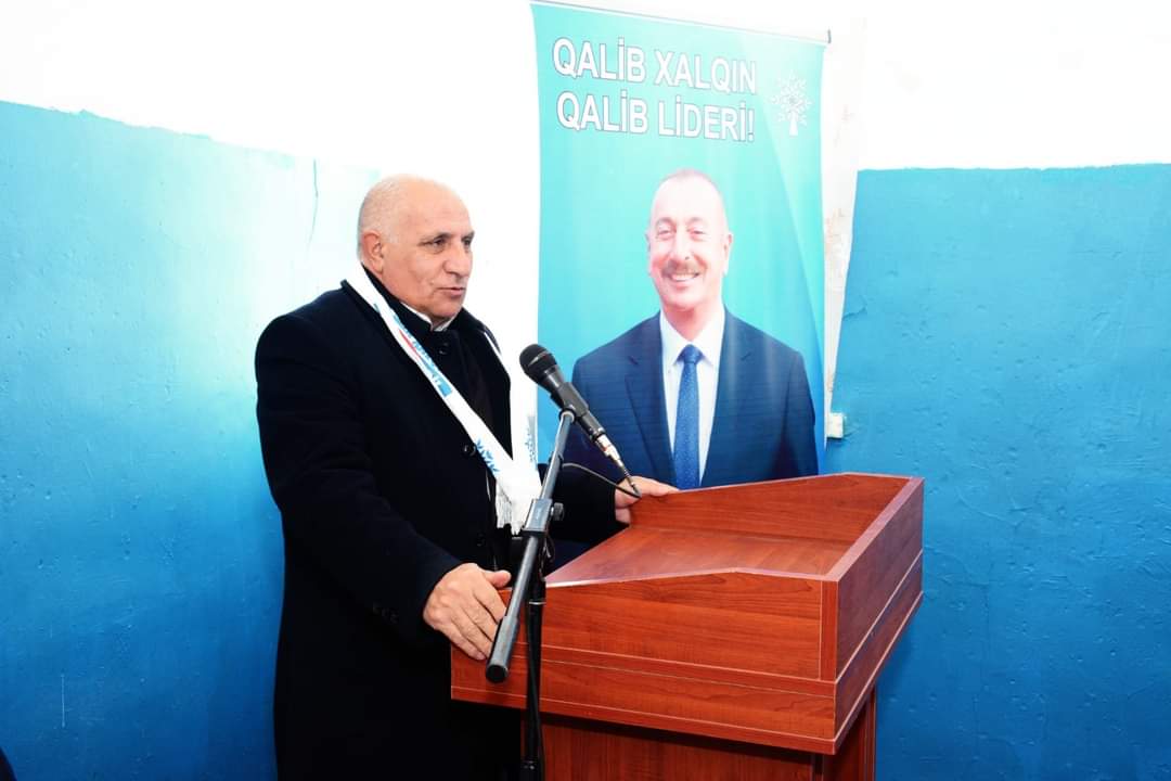 Amalımız inkişafa, səsimiz qalib Lider İlham Əliyevədir