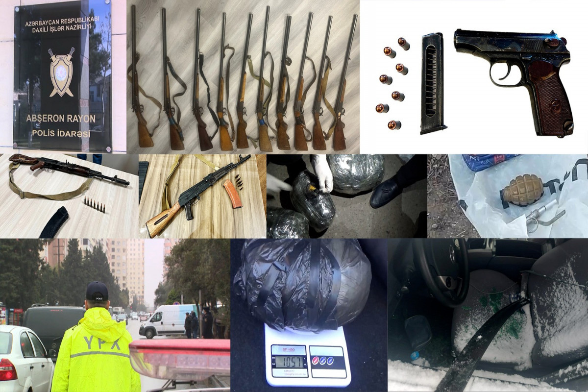 Polis Abşeronda əməliyyat keçirdi - Saxlanılanlar var