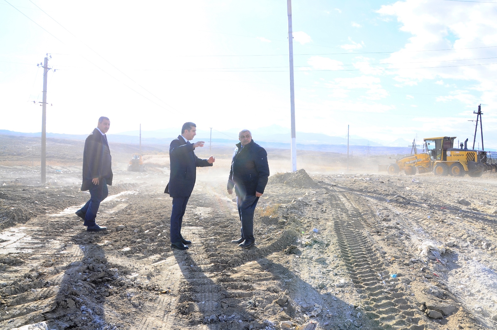 Naftalanda abadlıq-quruculuq işləri davam etdirilir - FOTO