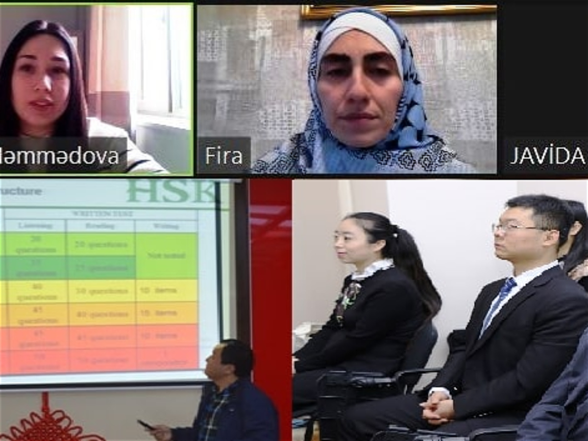 ADU-nun Konfutsi İnstitutunda elmi seminar keçirilib