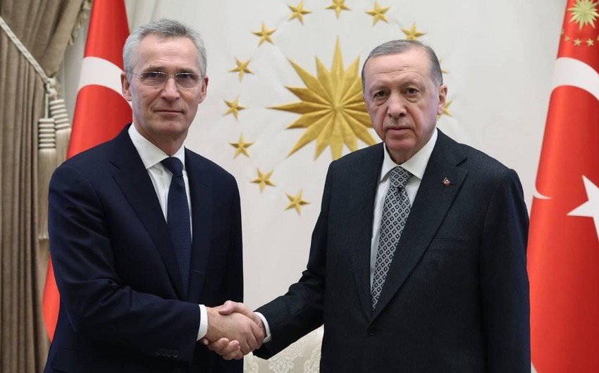 Ərdoğan Stoltenberqlə nələri müzakirə etdi...