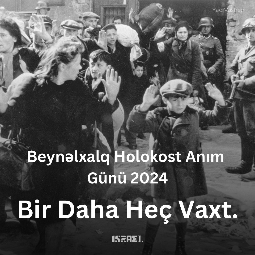 Qarşımızda antisemitizmlə mübarizə öhdəliyi olmalıdır - Səfirlik