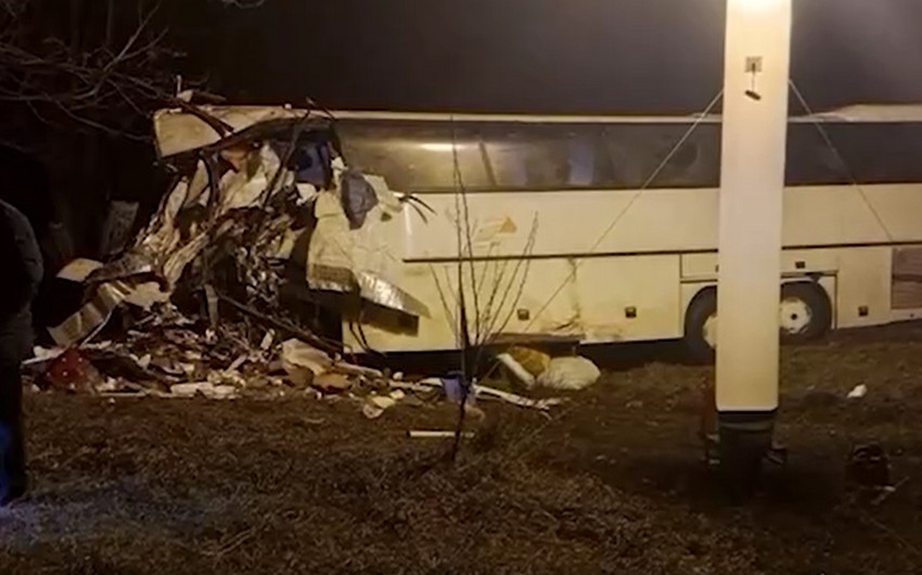 Rusiyada ağır yol qəzası - 5 ölü, 8 yaralı