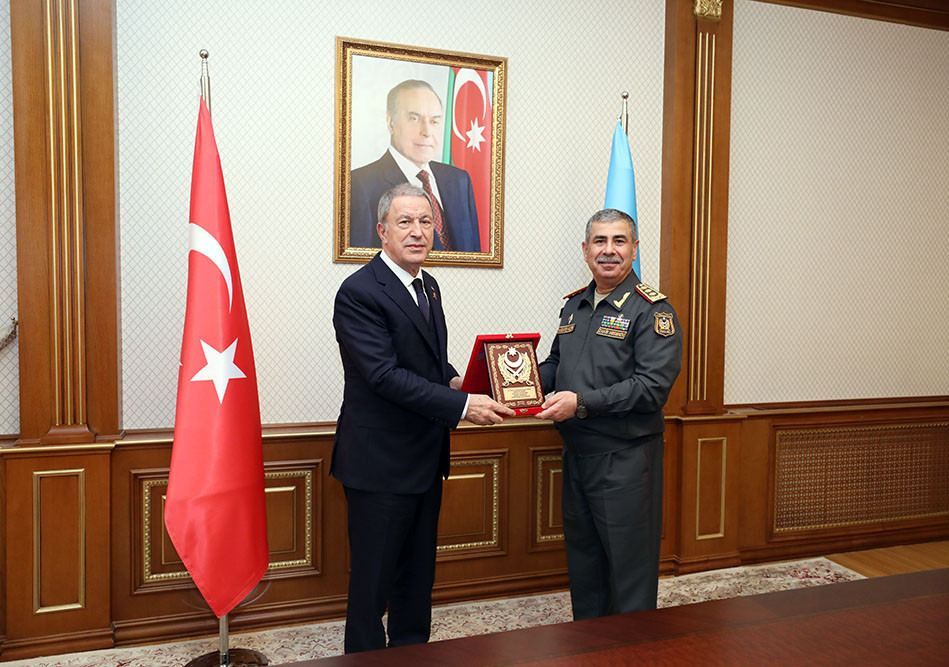 Zakir Həsənov Hulusi Akarla görüşdü - FOTO