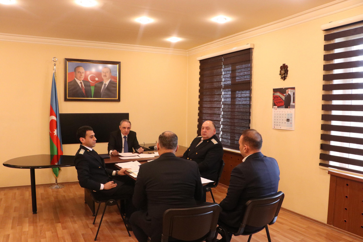 Baş prokuror Xəzər rayonunda qəbul keçirib - FOTO