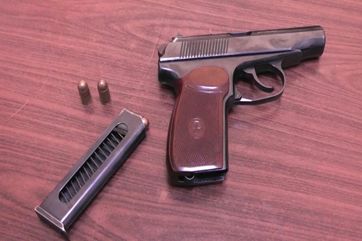 Bakıda “Makarov” gəzdirən şəxs saxlanıldı