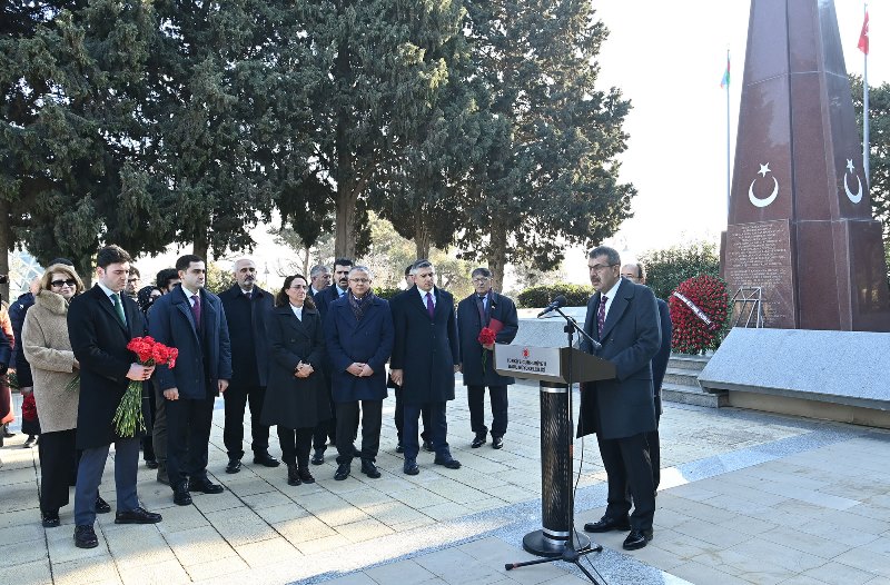Türkiyənin milli təhsil naziri Azərbaycandadır