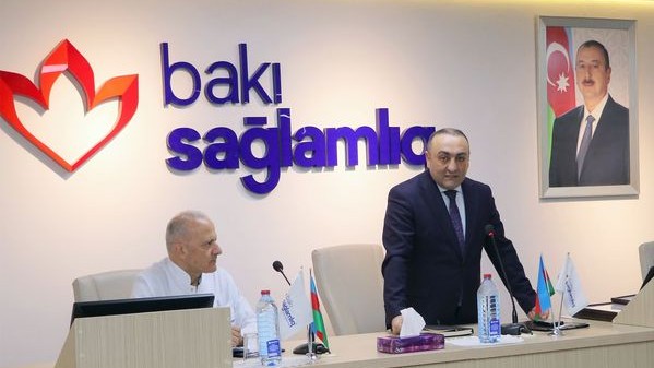 Bakı Sağlamlıq Mərkəzinin rəhbərliyi iclas keçirdi - FOTOLAR