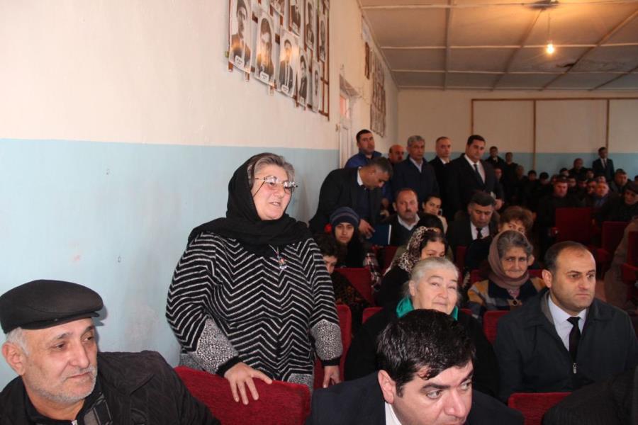 Goranboyun Qaradağlı kəndində səyyar qəbul keçirildi - FOTO