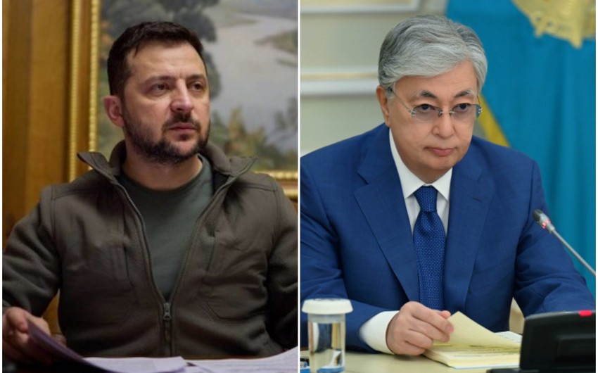 Zelenski Tokayevlə sülhdən danışdı