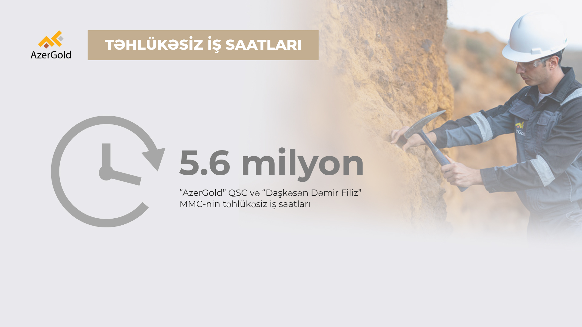 “AzerGold” və “Daşkəsən Dəmir Filiz”də təhlükəsiz istehsalat fəaliyyəti təmin edilib