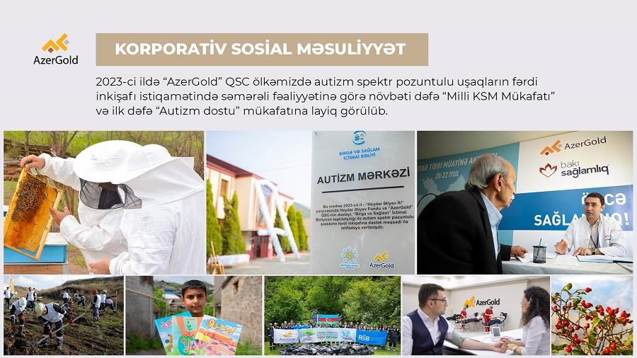 “AzerGold” 2 mükafata layiq görülüb