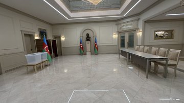 Türkiyədəki səfirliyimizdə seçki məntəqələri yaradıldı - FOTO