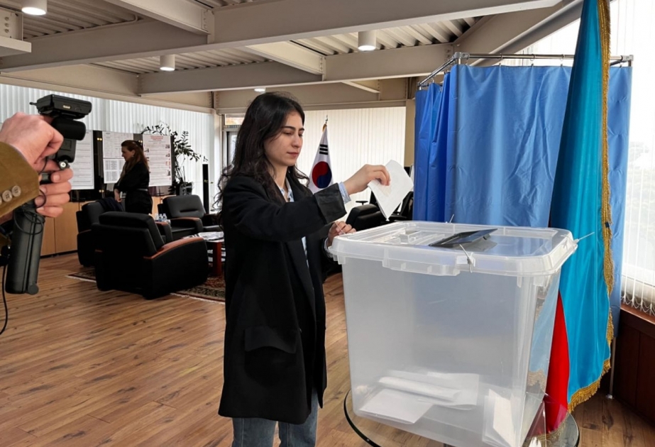 Cənubi Koreyada Azərbaycan prezidenti seçkiləri başa çatdı